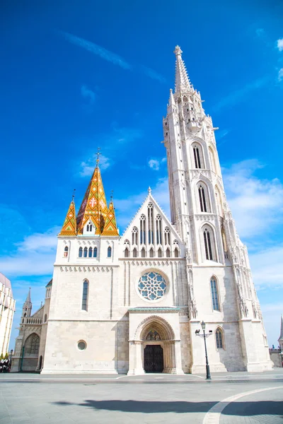 Iglesia católica de Matías, punto de referencia de Budapest — Foto de Stock
