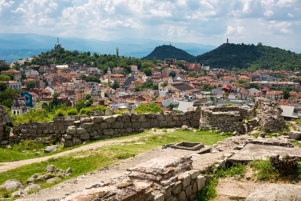 Vista de la ciudad de Plovdiv, Bulgaria —  Fotos de Stock