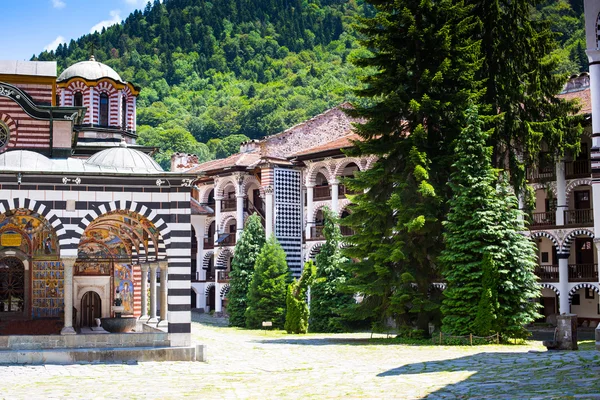 Famoso monasterio de Rila, Bulgaria — Foto de Stock