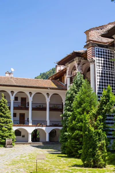 Slavný Rilský klášter, Bulharsko — Stock fotografie