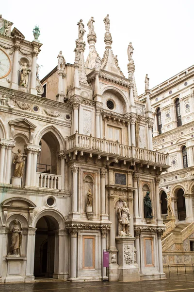 Doges palace  courtyard building, Venice — Stok fotoğraf