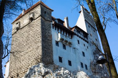 Arka bahçeden Bran Şatosu, Romanya görüntülemek