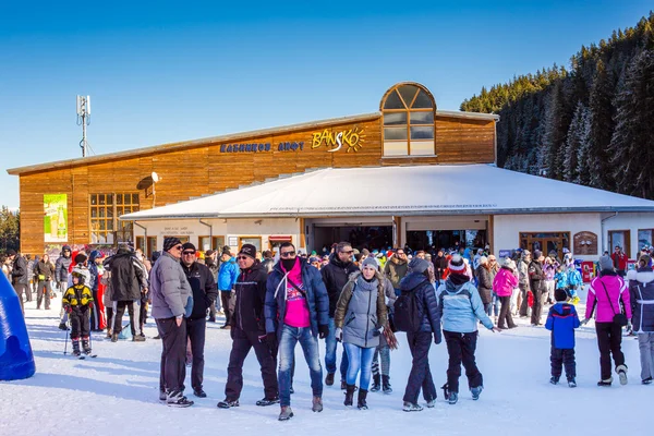 Bunderishka polyana, estación de esquí, teleférico, Bansko, Bulgaria —  Fotos de Stock