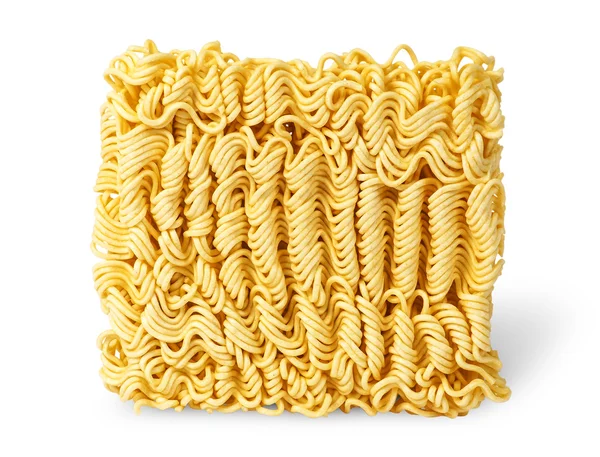 Noodles of fast preparation vertically — Stock Photo, Image