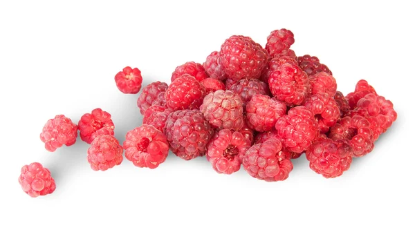 Pile Of Fresh Juicy Raspberries — Stock Photo, Image