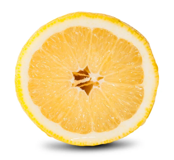 Slice Of Fresh Lemon — Stock Photo, Image