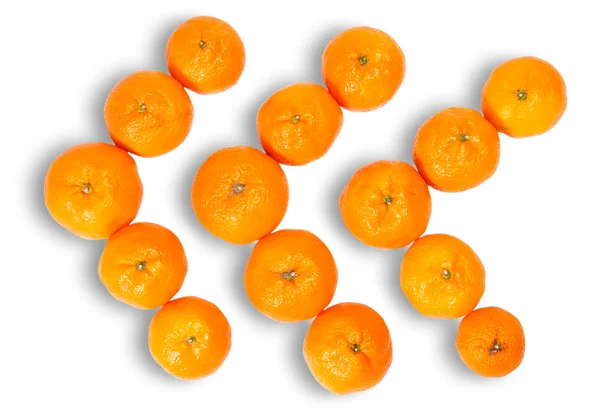 Drie pijlen voor Tangerine — Stockfoto