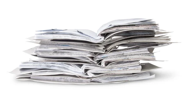 Stack Of Open Files — Stock Photo, Image