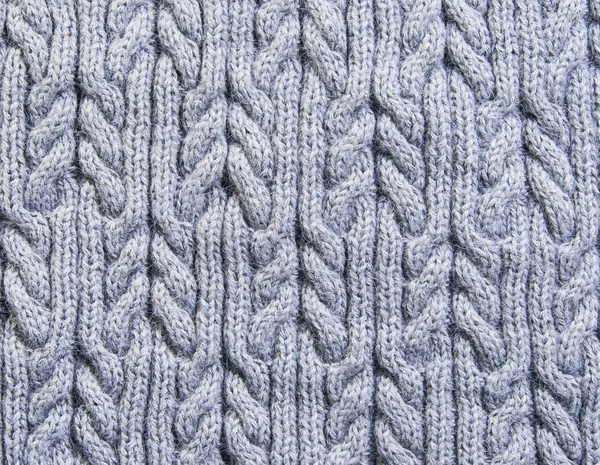 Fond gris tricot — Photo