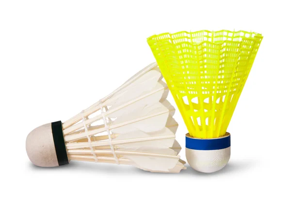 Dvou badminton kuželka — Stock fotografie