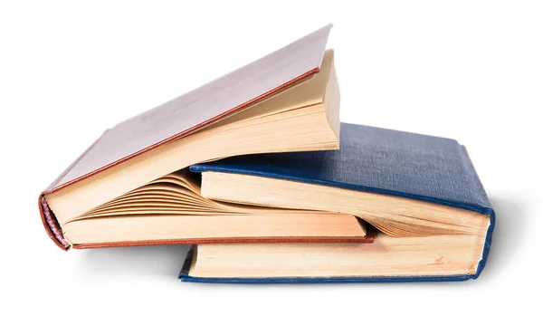 Two old books nested — Stock Photo, Image