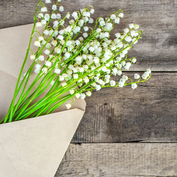 Frühlingsblumen, gratulieren — Stockfoto