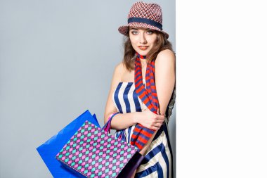 Alışveriş kadın studio vurdu