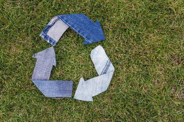 Logo recyklingu — Zdjęcie stockowe