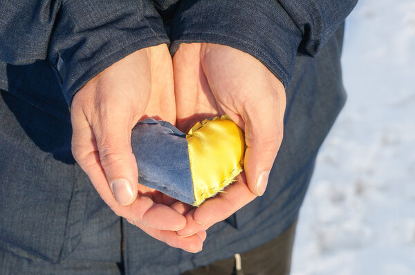 Украинский волонтер
