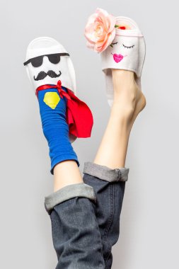 Süper kahraman ve onun Bayan