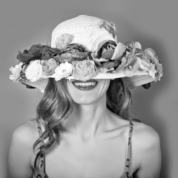 Hat woman — Stock Photo, Image