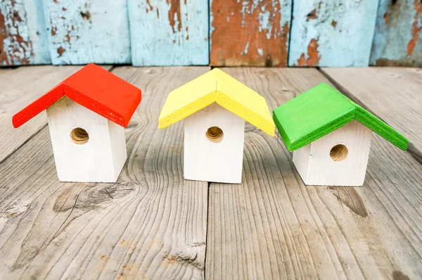 Colorful nesting boxes — Stock Photo, Image