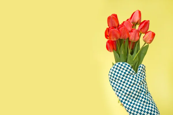 Tulpen für die Mutter — Stockfoto