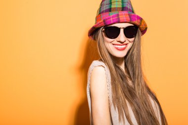 güzel parlak kadın