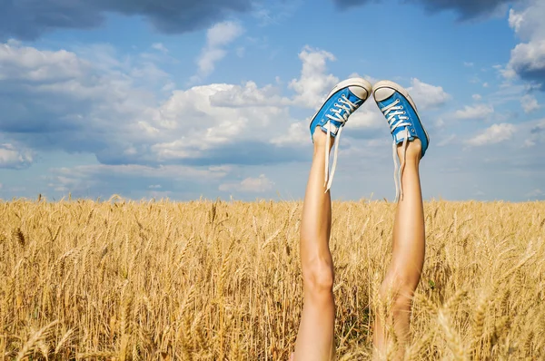 Sexy zomer benen — Stockfoto