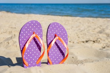 Plajda yaz aksesuarları