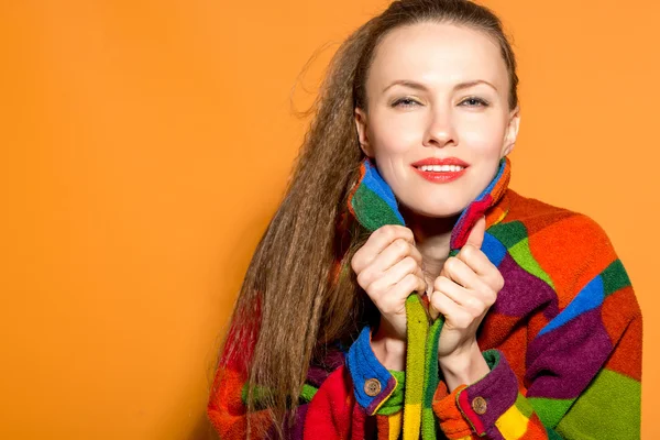 Autumn woman portrait — Stock Photo, Image