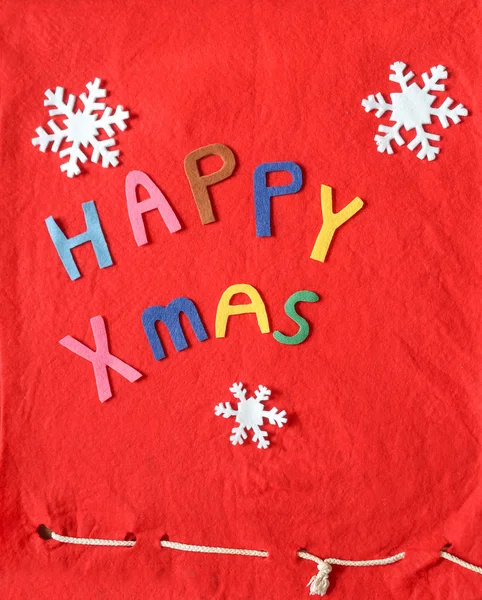 クリスマスグリーティングカードの背景 — ストック写真