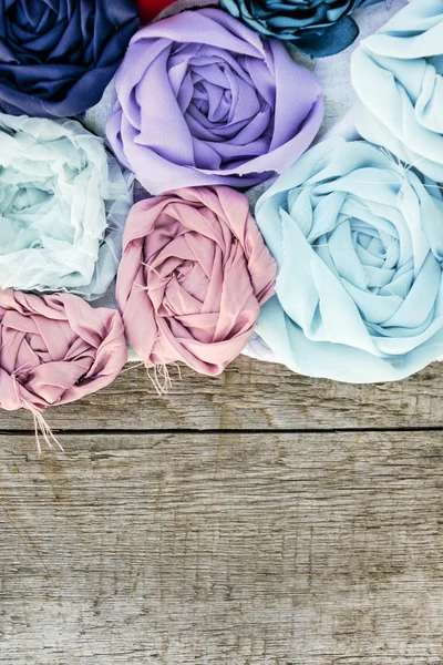 Vintage old handmade flower background — Stock Photo, Image