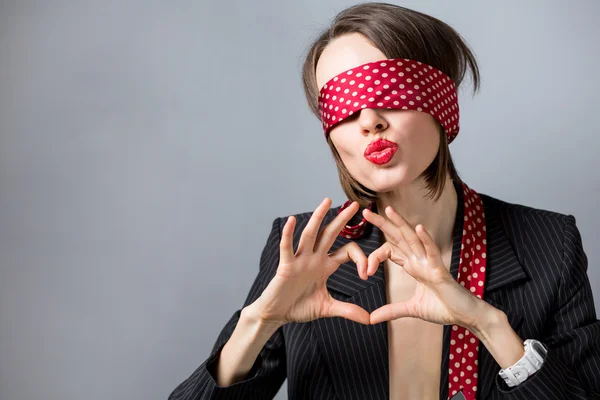 Valentines day woman — Stock Photo, Image