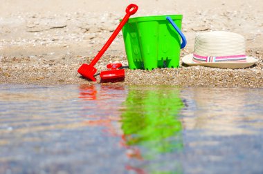 Yaz şapka kumla Sandpit kiti