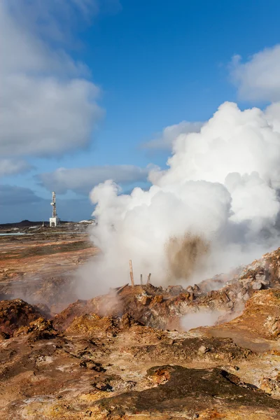 Iceland geothermal area — Stock Photo, Image