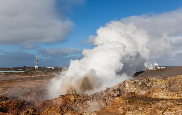 Iceland geothermal area — Stock Photo, Image