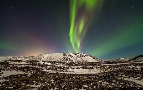 The Northern Lights Aurora Stock Photo
