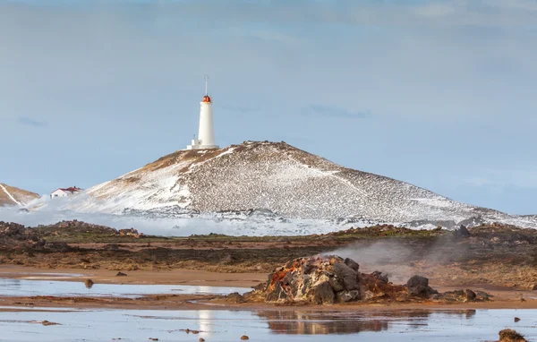 Faro blanco —  Fotos de Stock