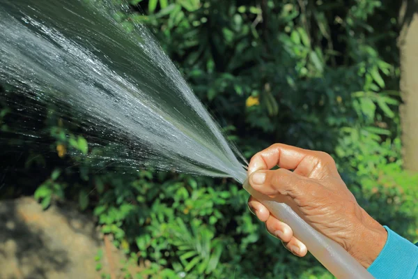 Hortum bahçıvanla el