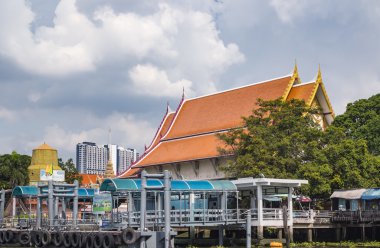 nehir iskele Bangkok.