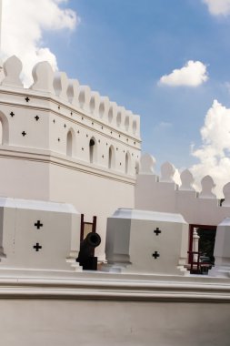 Fort Ortaçağ Kalesi Bangkok Tayland.