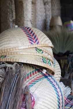 hasır sepetleri Köyü markette satılan vardır.