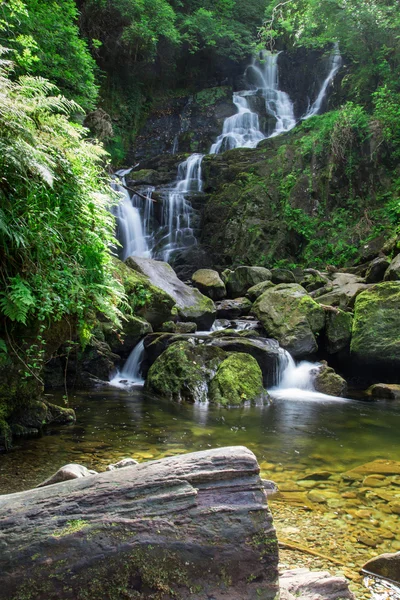 Torc waterfall Killarney Nemzeti Park, Írország Stock Kép