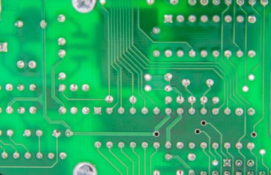 Alt lehim elektronik Pcb bitmiş