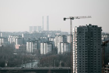 Şehir yüksek noktadan