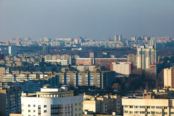 Город с высокой точки — стоковое фото