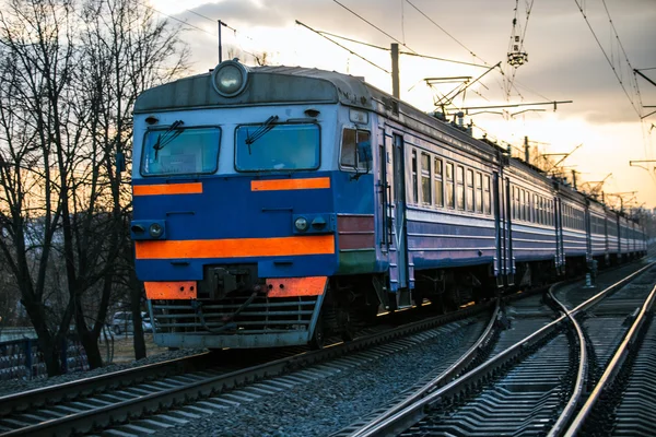 Wit-Russische trein — Stockfoto