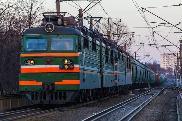 Wit-Russische trein — Stockfoto