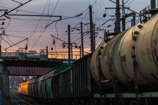 Wit-Russische trein — Stockfoto