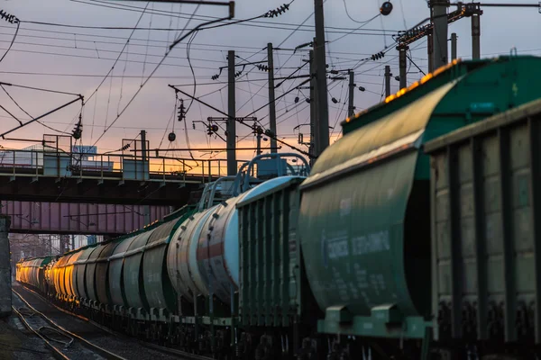 Wit-Russische trein — Stockfoto