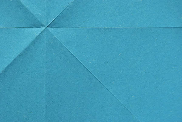 Origami blue fold paper abstract background — Stock Photo, Image