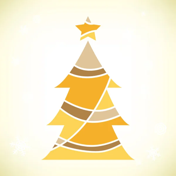 Kerstboom. — Stockvector