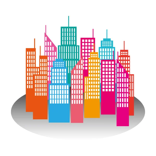 Cityscape. — Stock Vector